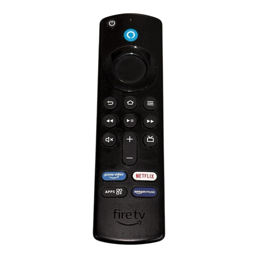 Amazon Fire TV Alexa Voice Remote Prime Netflix Apps Amazon Music Black Control